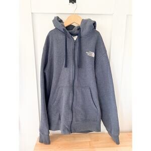 The North Face hooded zip sweatshirt